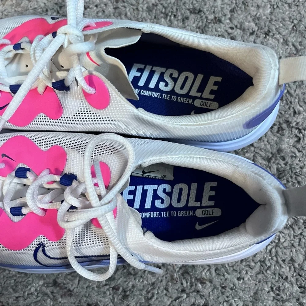 Nike Ace Summerlite White Women's Golf Shoes Size 6.5 - Picture 4 of 7